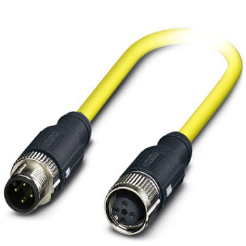 Кабель для датчика / исполнительного элемента-SAC-4P-MS/0,5-542/ FSSH SCO BK