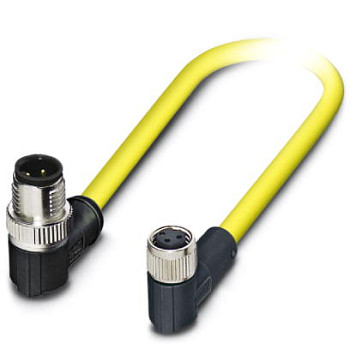 Кабель для датчика / исполнительного элемента-SAC-3P-MR/1,5-542/M8 FR SCO BK