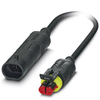 Кабель для датчика / исполнительного элемента-SAC-2P-SUSMS/ 0,3-PUR/SUSFS