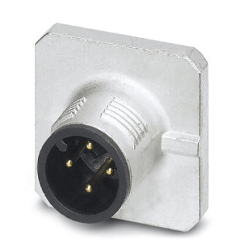 Встраиваемые разъемы-SACC-SQ-M12MS-4CON-20-L180