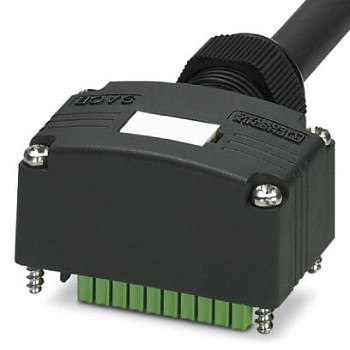 Разъем с кабелем-SACB-C-H180-8/16-5,0PUR SCO P