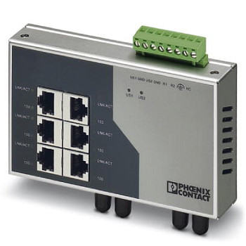 Промышленный коммутатор-FL SWITCH SF 6TX/2FX ST