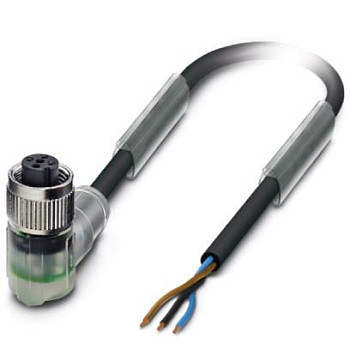 Кабель для датчика / исполнительного элемента-SAC-3P-5,0-PUR/M12FR-2L