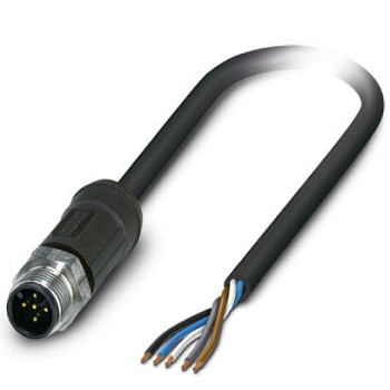 Кабель для датчика / исполнительного элемента-SAC-5P-M12MS/ 5,0-28X OD
