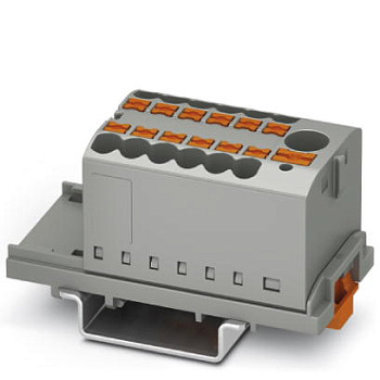 Распределительный блок-PTFIX 6/12X2,5-NS35 GY
