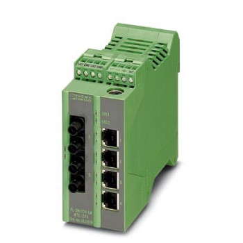 Промышленный коммутатор-FL SWITCH LM 4TX/2FX ST