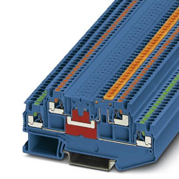Клеммы с ножевыми размыкателями-PTT 1,5/S-L/MT BU