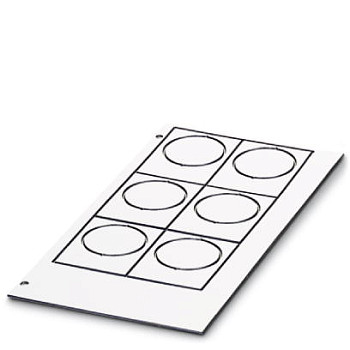 Пластиковая табличка с отверстием-EMLP 24 (30X12) CUS