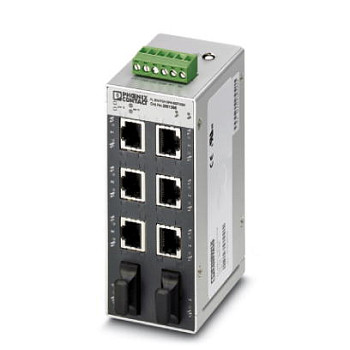 Промышленный коммутатор-FL SWITCH SFN 6GT/2LX