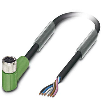 Кабель для датчика / исполнительного элемента-SAC-6P-1,5-PUR/M 8FR