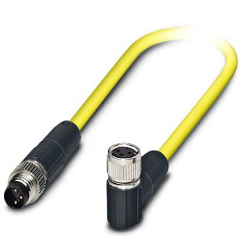 Кабель для датчика / исполнительного элемента-SAC-3P-M8MS/0,5-542/M8FR SH BK