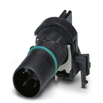 Встраиваемые разъемы-SACC-CI-M12MS-4CON-L90 SH SCO