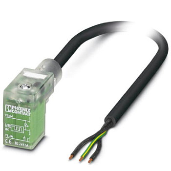Кабель для датчика / исполнительного элемента-SAC-3P-1,5-PUR/CI-1L-R-ES
