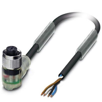 Кабель для датчика / исполнительного элемента-SAC-4P-1,5-PUR/M12FR-3L