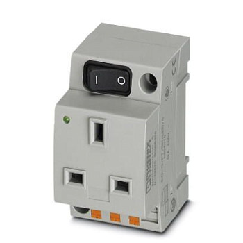 Розетка-EO-G/PT/SH/LED/S