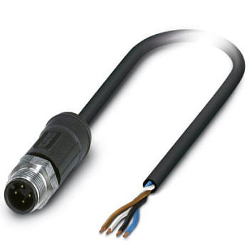 Кабель для датчика / исполнительного элемента-SAC-4P-M12MS/ 2,0-28X OD