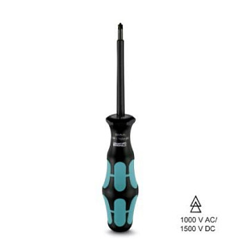 Крестовидная отвертка-SF-PZSL 1-80 VDE