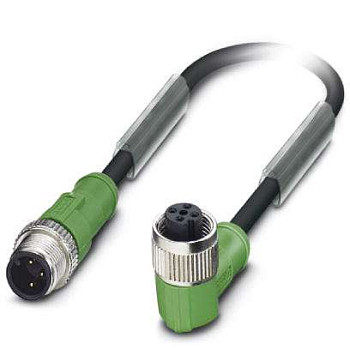 Кабель для датчика / исполнительного элемента-SAC-3P-M12MS/ 0,6-PUR/M12FR B