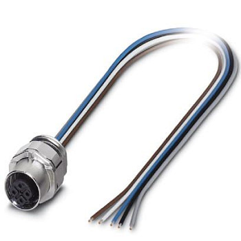 Встраиваемые разъемы-SACC-EC-FSB-5CON-M16/0,5 SCO