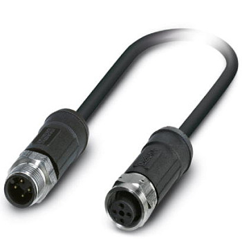 Кабель для датчика / исполнительного элемента-SAC-4P-M12MS/2,0-28X/M12FS OD