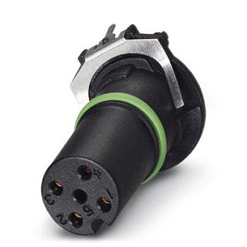 Встраиваемые разъемы-SACC-CI-M12FS-4CON-L180 SH THR