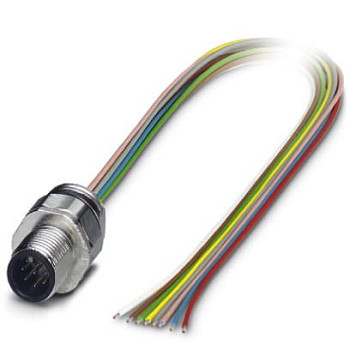 Встраиваемые разъемы-SACC-EC-M12MS-8CON-PG9/0,5