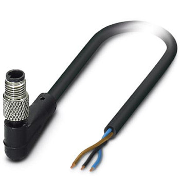 Кабель для датчика / исполнительного элемента-SAC-3P-M5MR/ 1,5-PUR