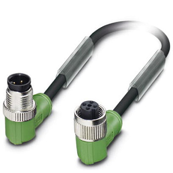Кабель для датчика / исполнительного элемента-SAC-4P-M12MR/1,5-PUR/M12FR