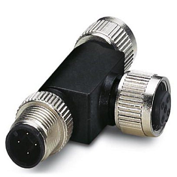 Т-распределитель-SAC-4P-M12T/2XM12 CCL