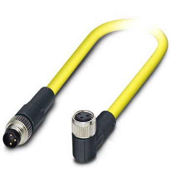 Кабель для датчика / исполнительного элемента-SAC-3P-M8MS/ 1,5-542/M8 FR BK