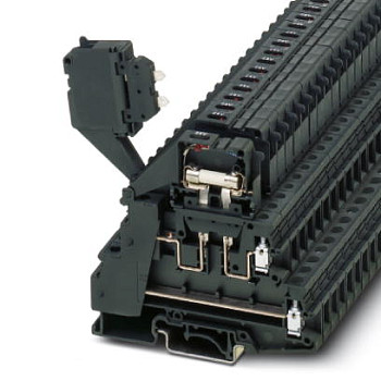 Многоярусная предохранительная клемма-TB 4-2L-HESILED 24 (5X20) I
