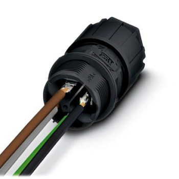 Проходная деталь-QPD W 3PE2,5 6-10 M25 0,5 BK