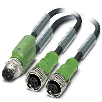 Кабель для датчика / исполнительного элемента-SAC-3P-Y-2XFS SCO/.../...