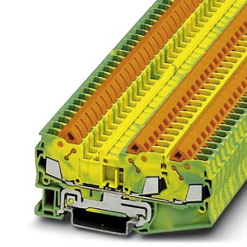 Клемма защитного провода-QTC 2,5-TWIN-PE