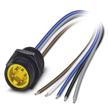 Встраиваемые разъемы-SACC-E-MINM-5CON-NPT12-547/1,0