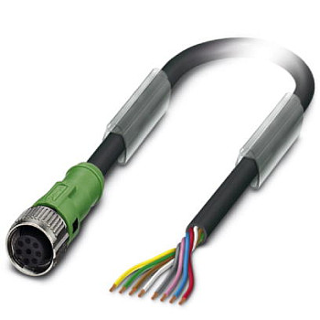 Кабель для датчика / исполнительного элемента-SAC-8P-1,5-PUR/FS SCO