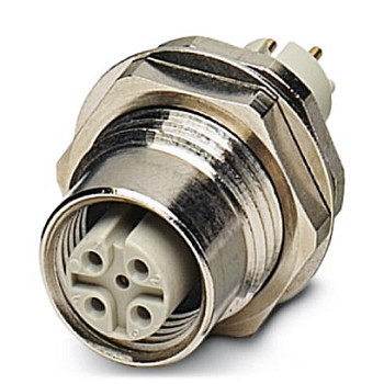 Встраиваемые разъемы-SACC-DSIV-M12FS-5CON-L180-SI