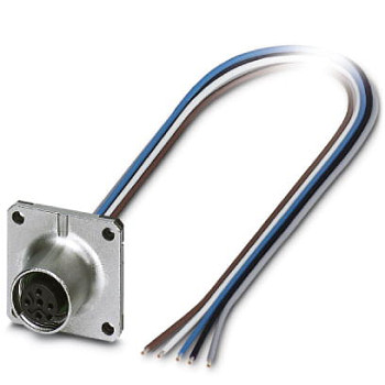 Встраиваемые разъемы-SACC-SQ-M12FS-5CON-20/0,5