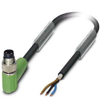 Кабель для датчика / исполнительного элемента-SAC-3P-M 8MR/ 3,0-PUR SH