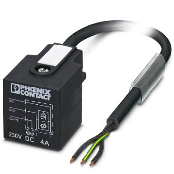 Кабель для датчика / исполнительного элемента-SAC-3P-1,5-PVC/A-1L-V 230V