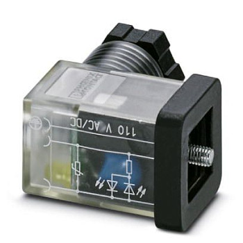 Штекерный модуль для электромагнитного клапана-SACC-VB-3CON-M12/CI-1L-SV 110V