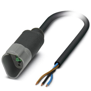 Кабель для датчика / исполнительного элемента-SAC-3P-DTMS/ 3,0-PUR