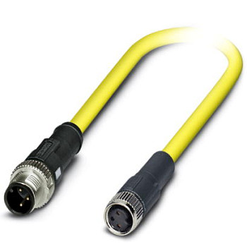 Кабель для датчика / исполнительного элемента-SAC-3P-MS-M8FS SCO BK/.../...