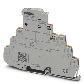 Устройство защиты от перенапряжений-TTC-6-3-HF-M-12DC-PT-I