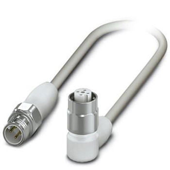 Кабель для датчика / исполнительного элемента-SAC-4P-M12MS/0,3-600/M12FR HD