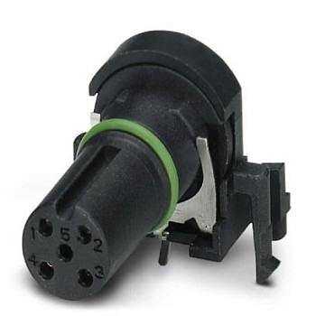 Встраиваемые разъемы-SACC-CI-M12FS-4CON-L 90 SH SCO