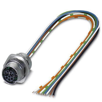 Встраиваемая гнездовая часть разъема-SACC-DSI-FSY-8CON-M16/0,5 SCO