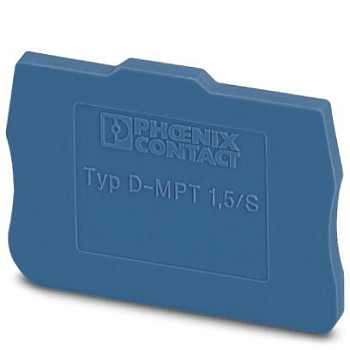 Концевая крышка-D-MPT 1,5/S BU