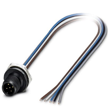 Встраиваемые разъемы-SACC-E-M12MS-5CON-M16/0,5 P