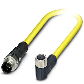 Кабель для датчика / исполнительного элемента-SAC-3P-MS/1,5-542/M8 FR SCO BK